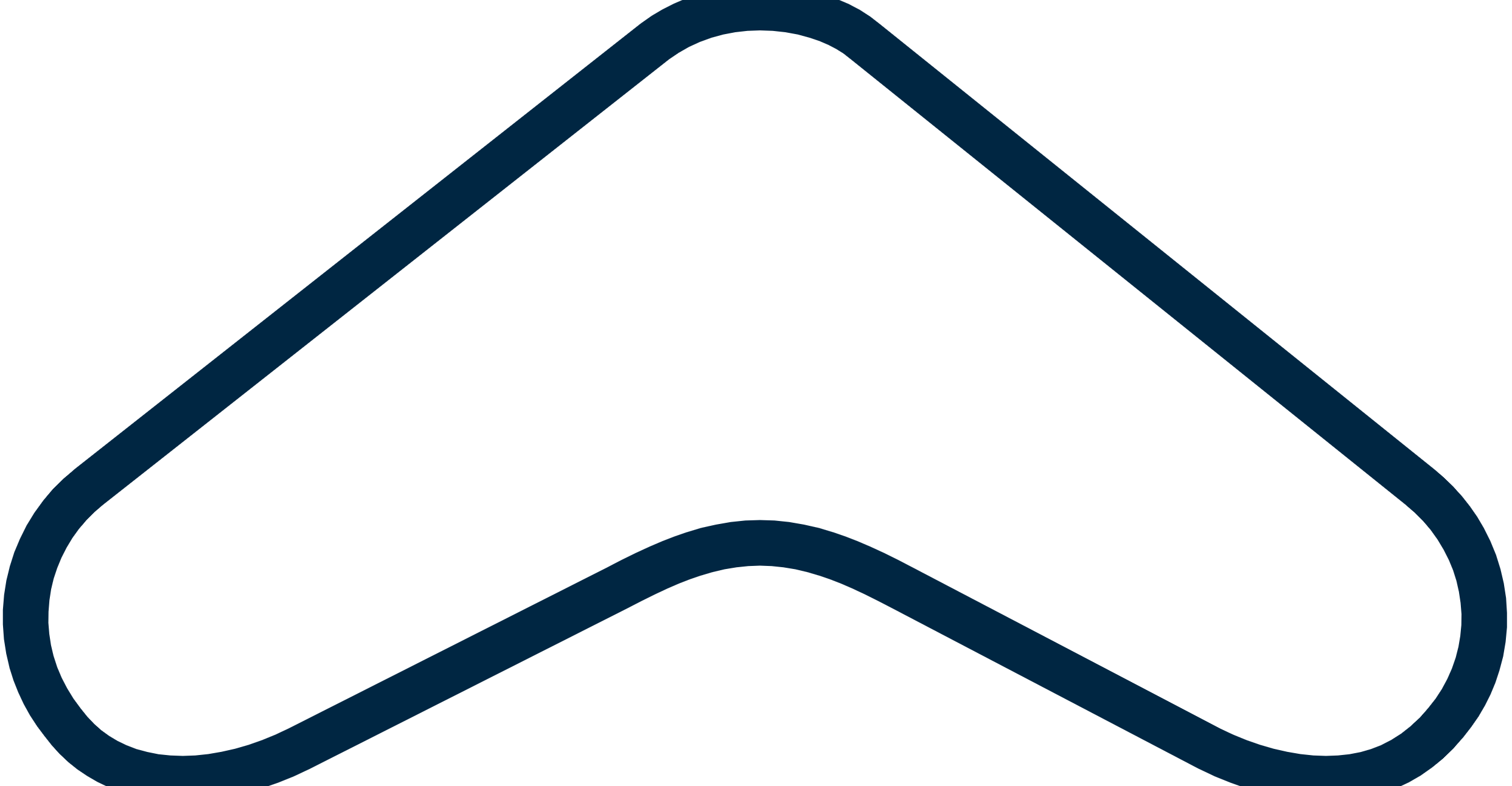Chevron — outline